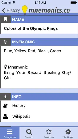 Game screenshot mnemonics.co - Memorize it! hack
