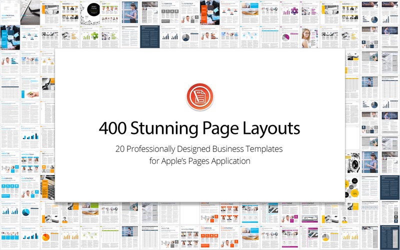 Business Templates for Pages (Version 5.x) thumbnail 4