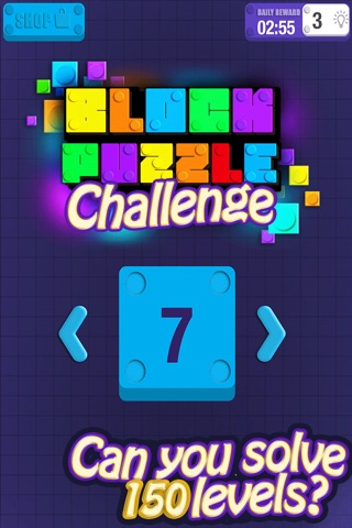 Block Puzzle Challenge – Play Logical Tangram Game & Fit Colored Shapes In A Grid screenshot 2