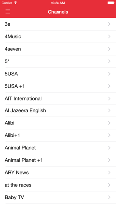 UK's Television Guide Free screenshot 1