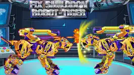 Game screenshot робот тигр Дракон Воин - робот война mod apk