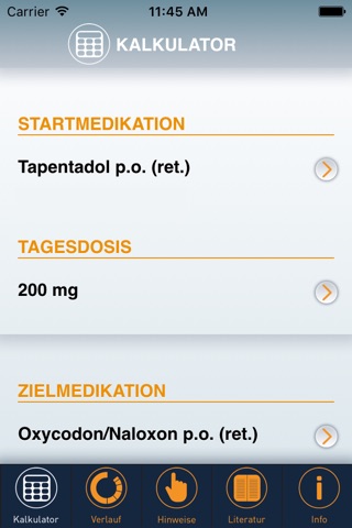 Opioid-Dosimeter screenshot 3