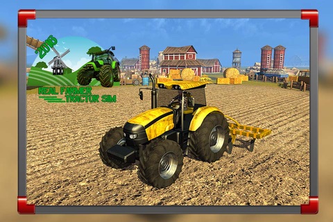 Real Farmer Tractor Sim 2016 screenshot 4