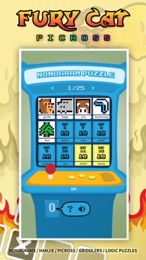 Fury Cat (Picross, Nonogram)(圖3)-速報App