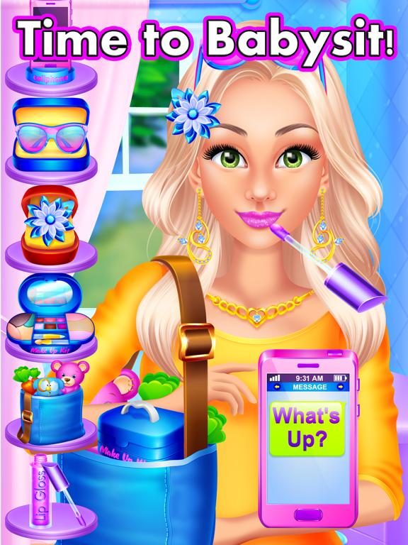 Screenshot #6 pour Babysitter Makeup Party Salon  - Baby Girl Games