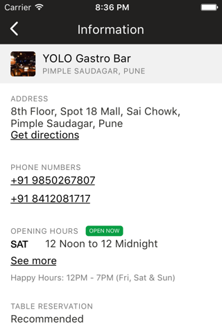 YOLO Gastro Lounge screenshot 2