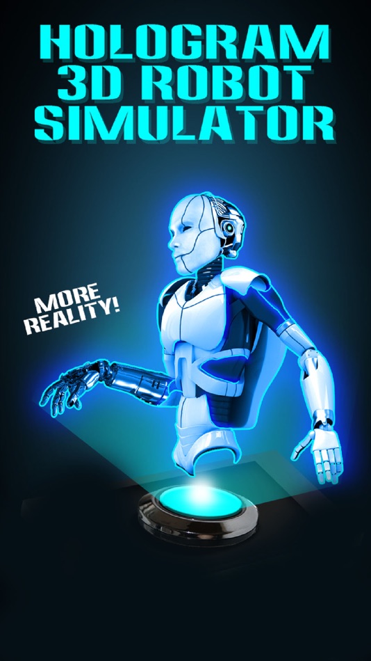 #1. Hologram 3D Robot Simulator (iOS) Podle: Stepan Ivanov
