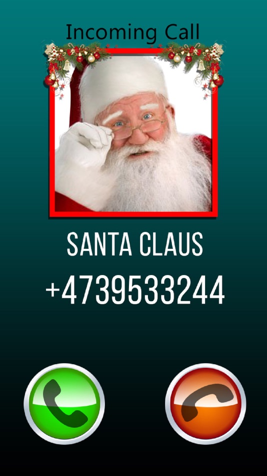 #3. Fake Call Santa (iOS) Podle: Mariya Ivanova