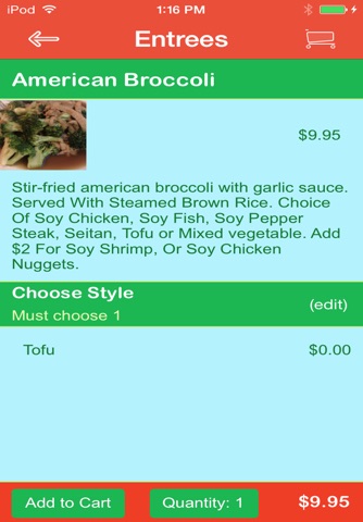 Urban Vegan Thai Cuisine screenshot 3