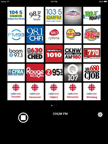 Radios Canada - náhled