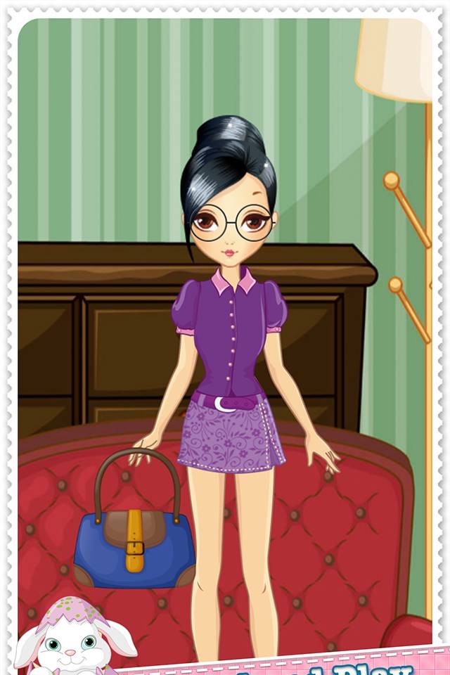 Pretty Girl Celebrity Dress Up Games - The Make Up Fairy Tale Princess For Girls screenshot 2