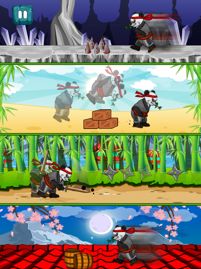 Ninja Panda 3 screenshot 4