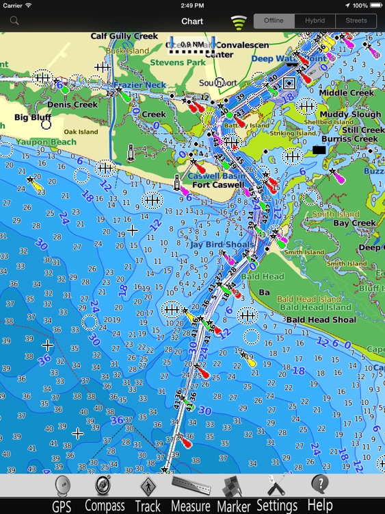 South Carolina GPS Chart Pro screenshot-3