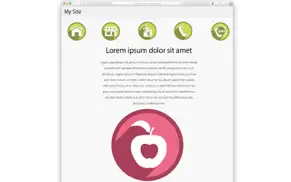 flat icons - collection for document, presentation, website and user interface iphone images 2