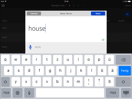 Spelling Expert Light iPad screenshot