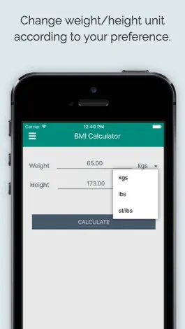 Game screenshot BMI Calculator App hack