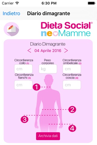 Dieta Social® neoMamme screenshot 4