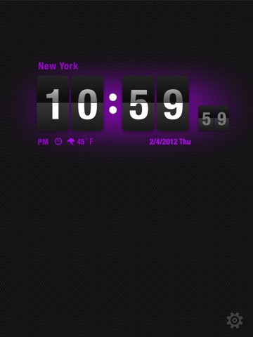 Flip Clock Clock screenshot 3