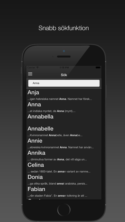 Svenska Förnamn screenshot-4