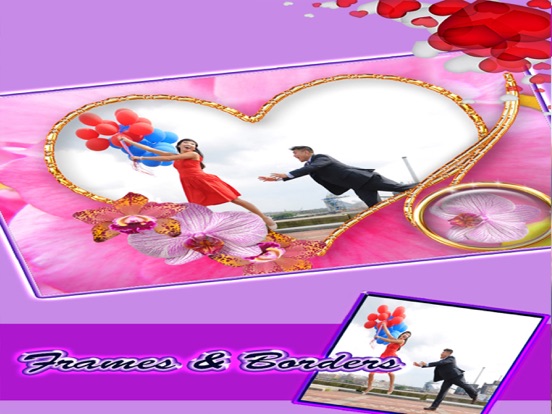 Screenshot #4 pour Photo Greeting Prank - Love Saint Valentin Autocollants & Photo Editor