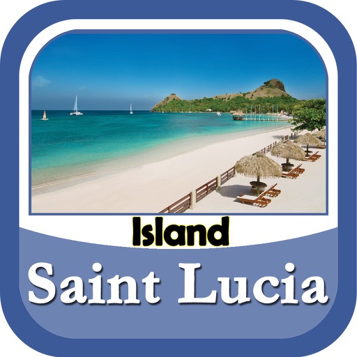 Saint Lucia Island Offline Map Travel Guide icon