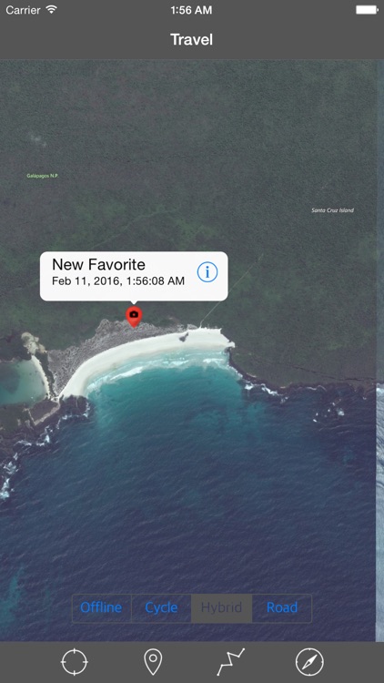 GALAPAGOS ISLANDS – GPS Travel Map Offline Navigator