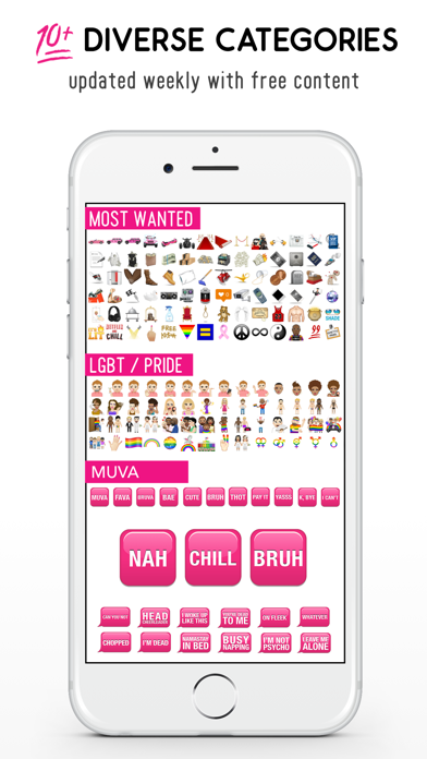 Screenshot #3 pour MuvaMoji by Amber Rose