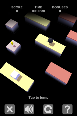 Cube Jump to the platform screenshot 2