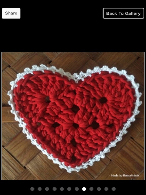 Screenshot #4 pour Crochet Heart Pattern Ideas