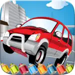Car in City Coloring Book World Paint and Draw Game for Kids App Contact