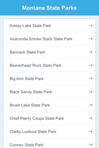 Montana State Parks & Trails screenshot 2