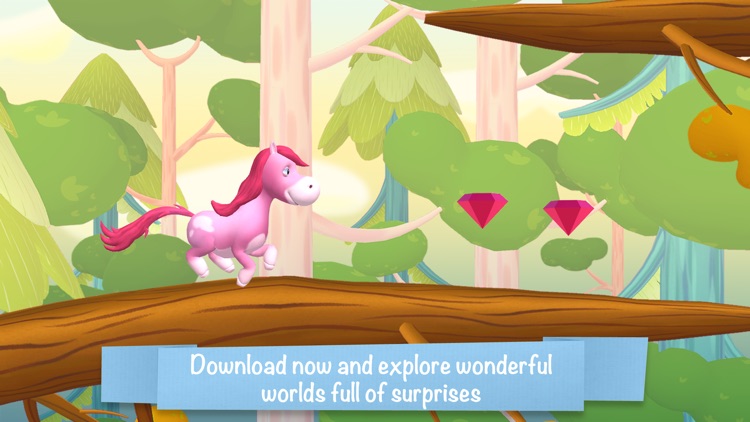 Unicorn Glitterluck - Rainbow Adventure for kids screenshot-4