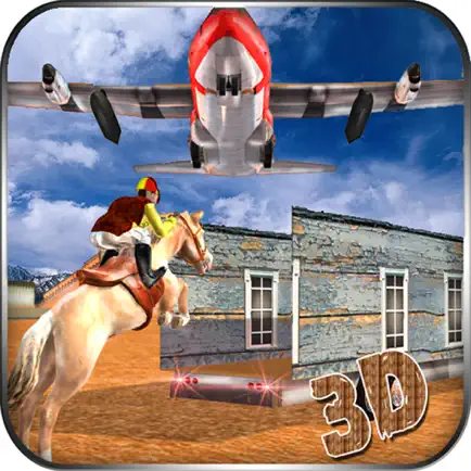 Airplane Pilot Horse Transporter - Load & Deliver Horse In Cargo plane Cheats