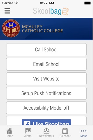 McAuley Catholic College - Skoolbag screenshot 4