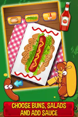 Game screenshot Hotdog Maker- Free fast food games for kids,girls & boys mod apk