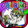 Coloring Book : Painting Picture on My Monster Pony Cartoon for Pro