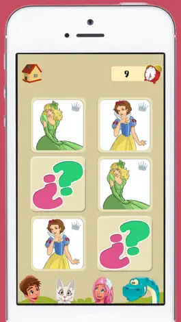 Game screenshot Memory game princesses: learning game of brian training for girls and boys mod apk