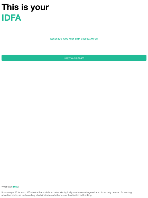 Screenshot #4 pour MyIDFA