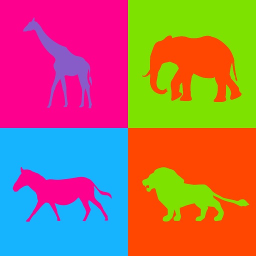 Smart Cubes: African animals puzzle games for kids iOS App