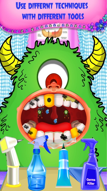 Monster Dentist Doctor - Free Fun Dental Hospital Games