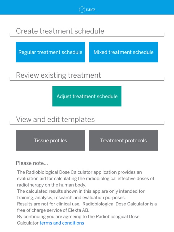 Radiobiological Dose Calculator from Elekta