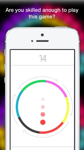Dot Bounce In Circle- Free Endless Color Game Modeのおすすめ画像3