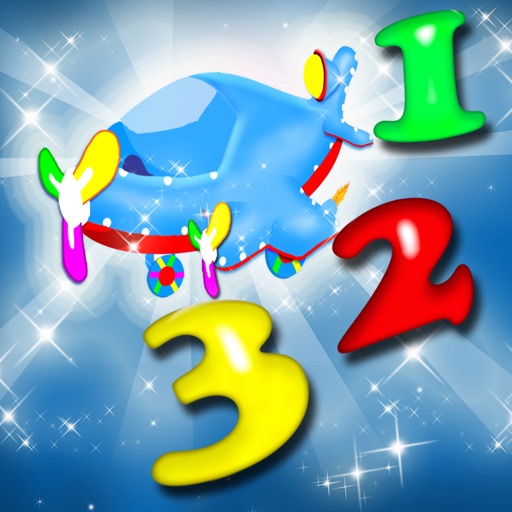 Numbers Collect Them All Flight Advanture iOS App