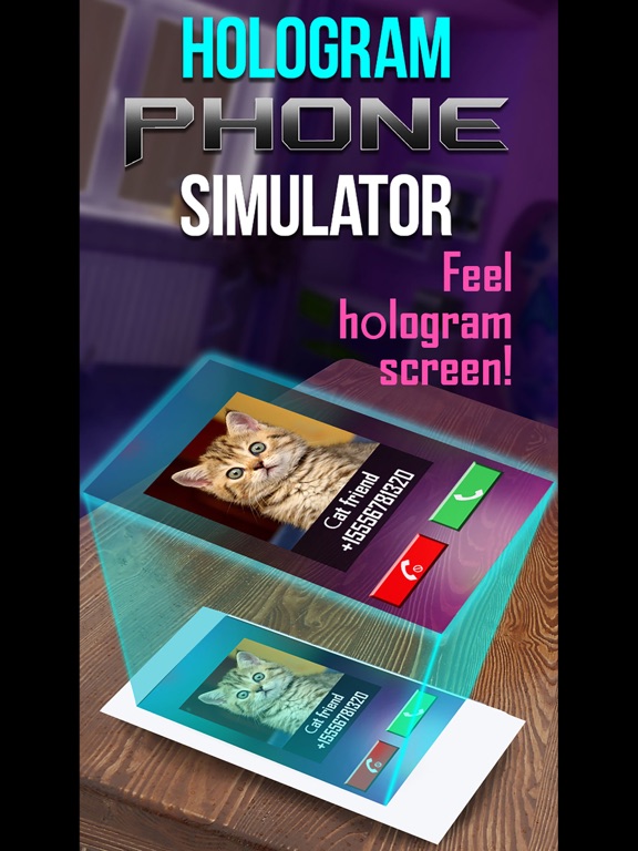 Screenshot #4 pour Hologram Phone Simulator