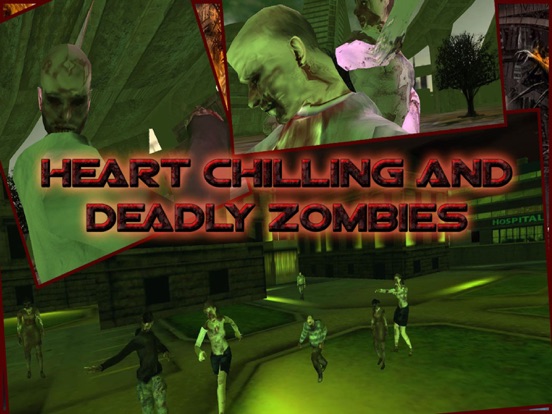 Washout Zombie Attack - real death shooting game for free iPad screenshot
