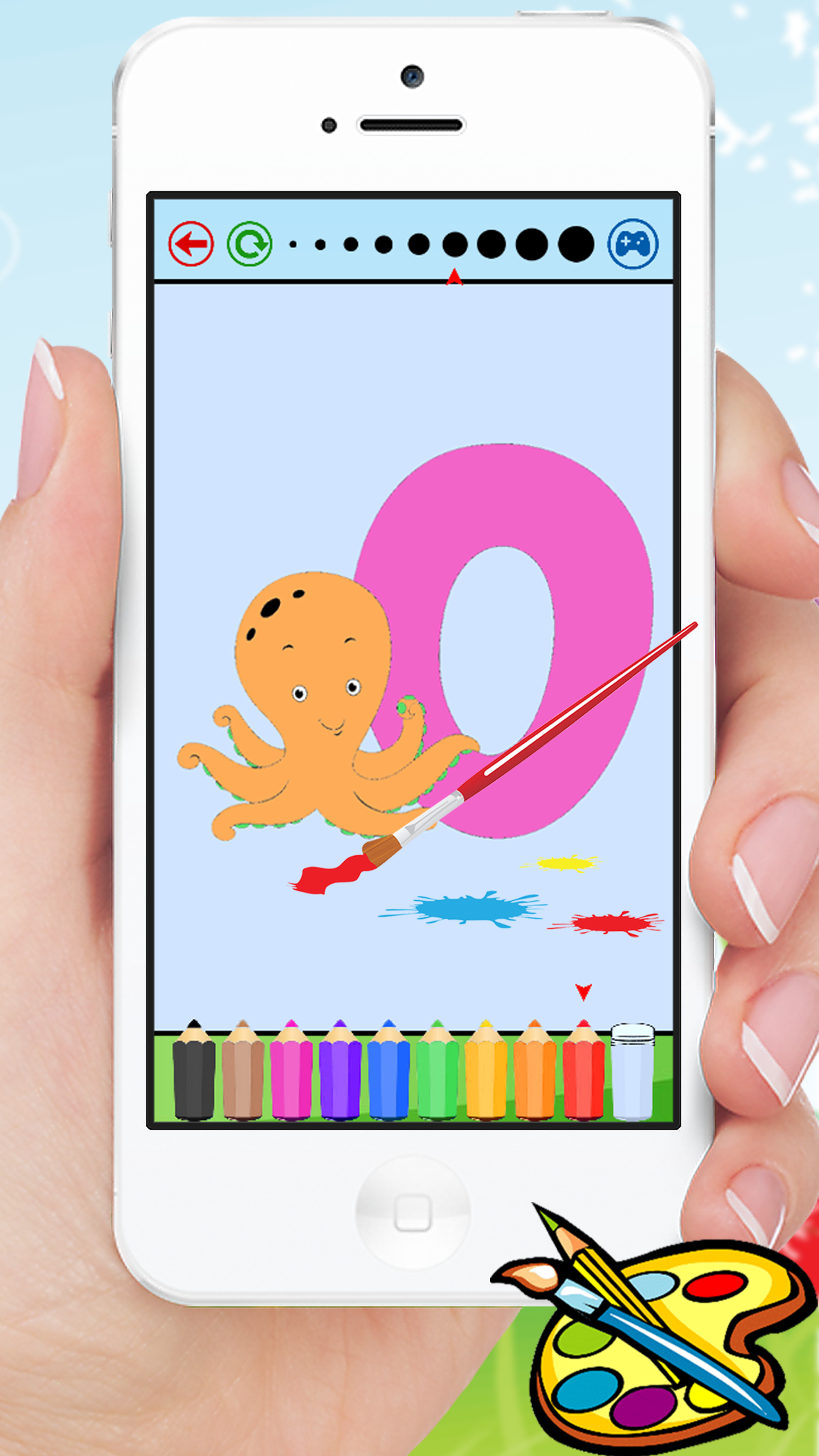 ABC Alphabet animals coloring book and drawing A-Z for kids screenshot 4