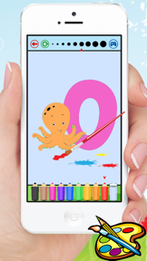 ABC Alphabet animals coloring book and drawing A-Z for kids screenshot