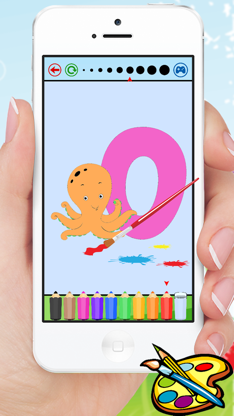 ABC Alphabet animals coloring book and drawing A-Z for kids screenshot 4