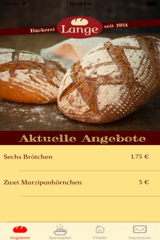 Bäckerei Lange screenshot 2