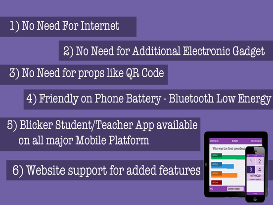 Screenshot #5 pour Blicker Beacon Poll For Student - Response  system